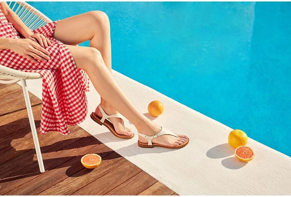 PIKOLINOS Flat Sandals Leather Algar for Woman