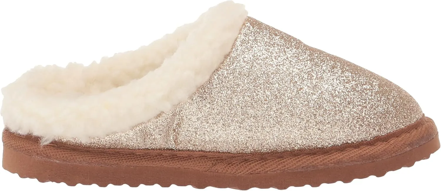 POLO RALPH LAUREN Boy's Charlotte Scuff Gld Glt/CRM Pp Sneaker