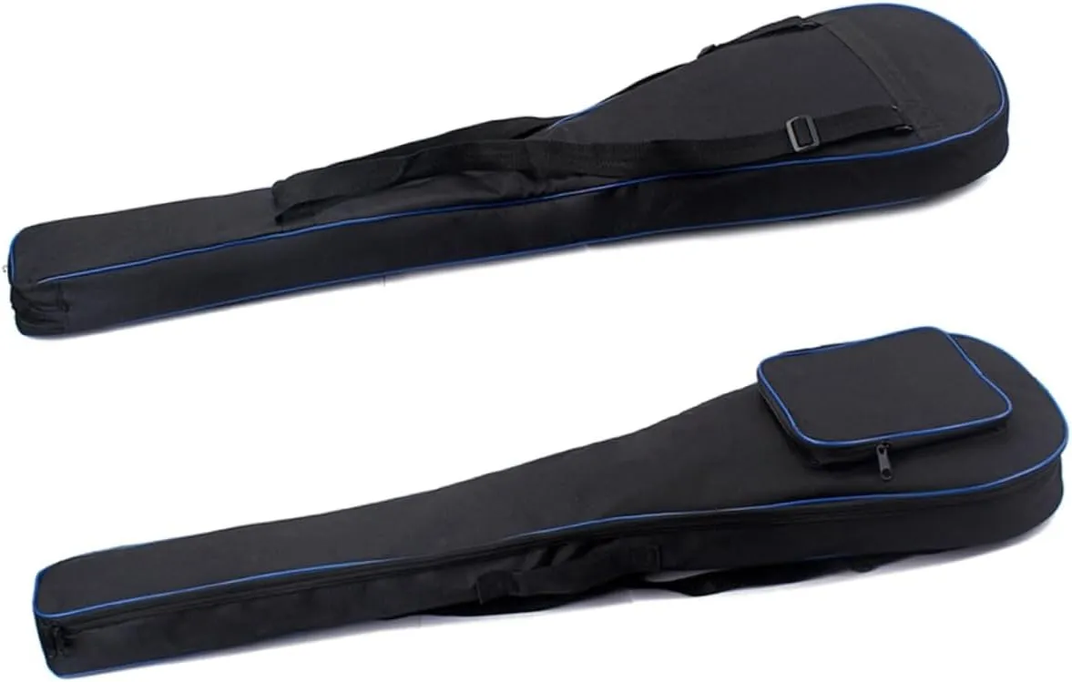 Portable Gig Bag for Ukulele Box Guitar Durable Carrying Case with Gripped Handle Classic Design Fits Instruments for Travel and Storage