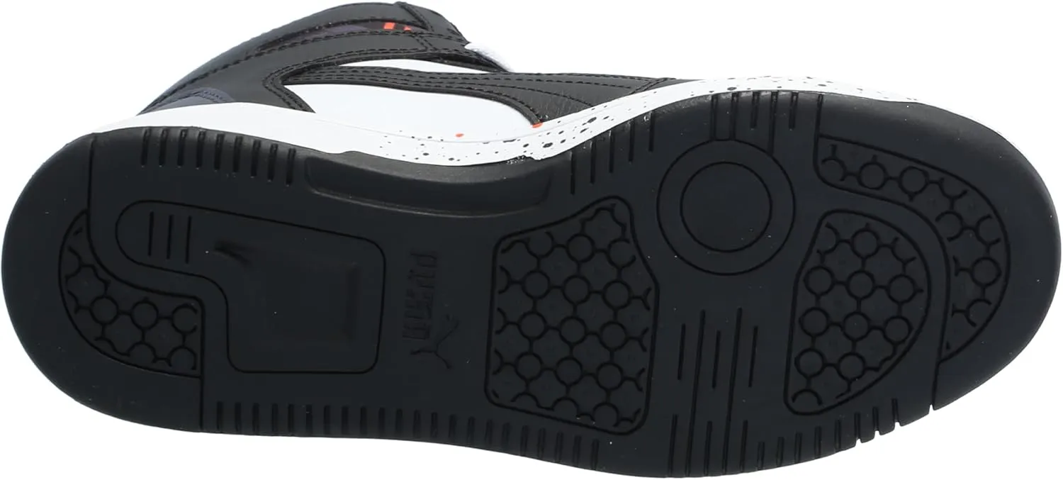 PUMA Kids' Rebound Layup Synthetic Leather Hook and Loop