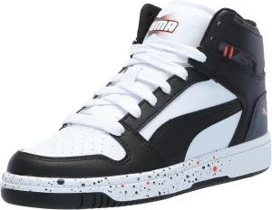 PUMA Kids' Rebound Layup Synthetic Leather Hook and Loop