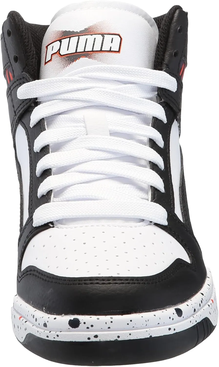 PUMA Kids' Rebound Layup Synthetic Leather Hook and Loop