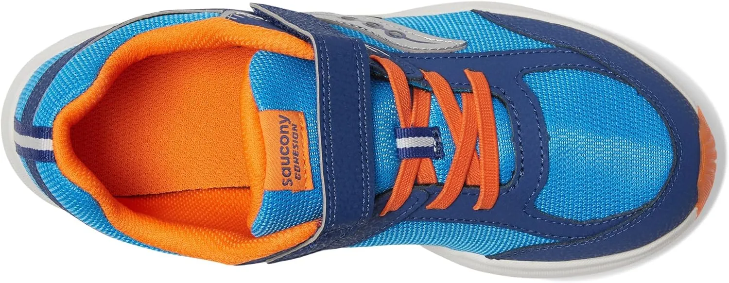 Saucony Unisex-Child Cohesion KDZ Alternative Closure Sneaker