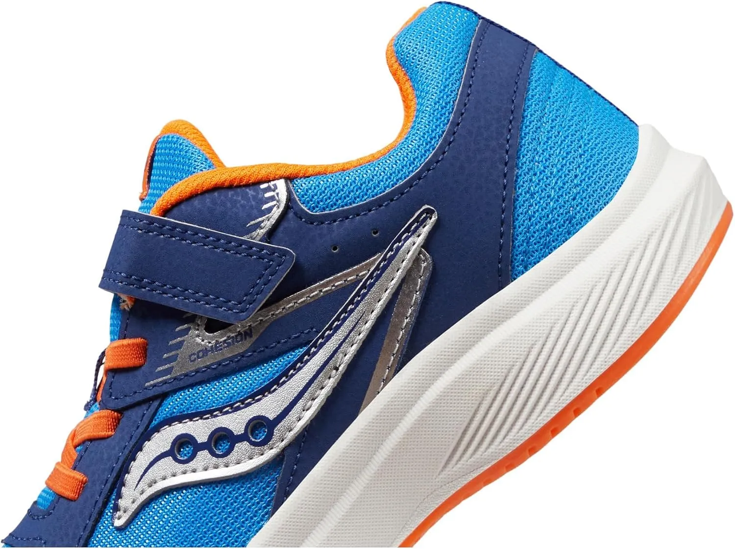 Saucony Unisex-Child Cohesion KDZ Alternative Closure Sneaker