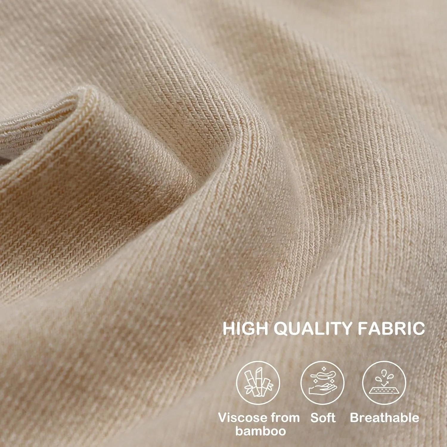 SERISIMPLE Women Thin Viscose Bamboo Socks Crew Lightweight Above Ankle Casual Dress Sock For Ladies Bootie Trouser 5 Pairs