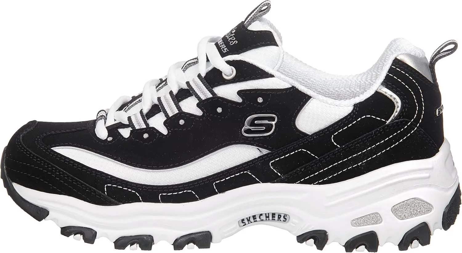 Skechers Women's D'Lites-Me Time Sneaker, 3/8 UK