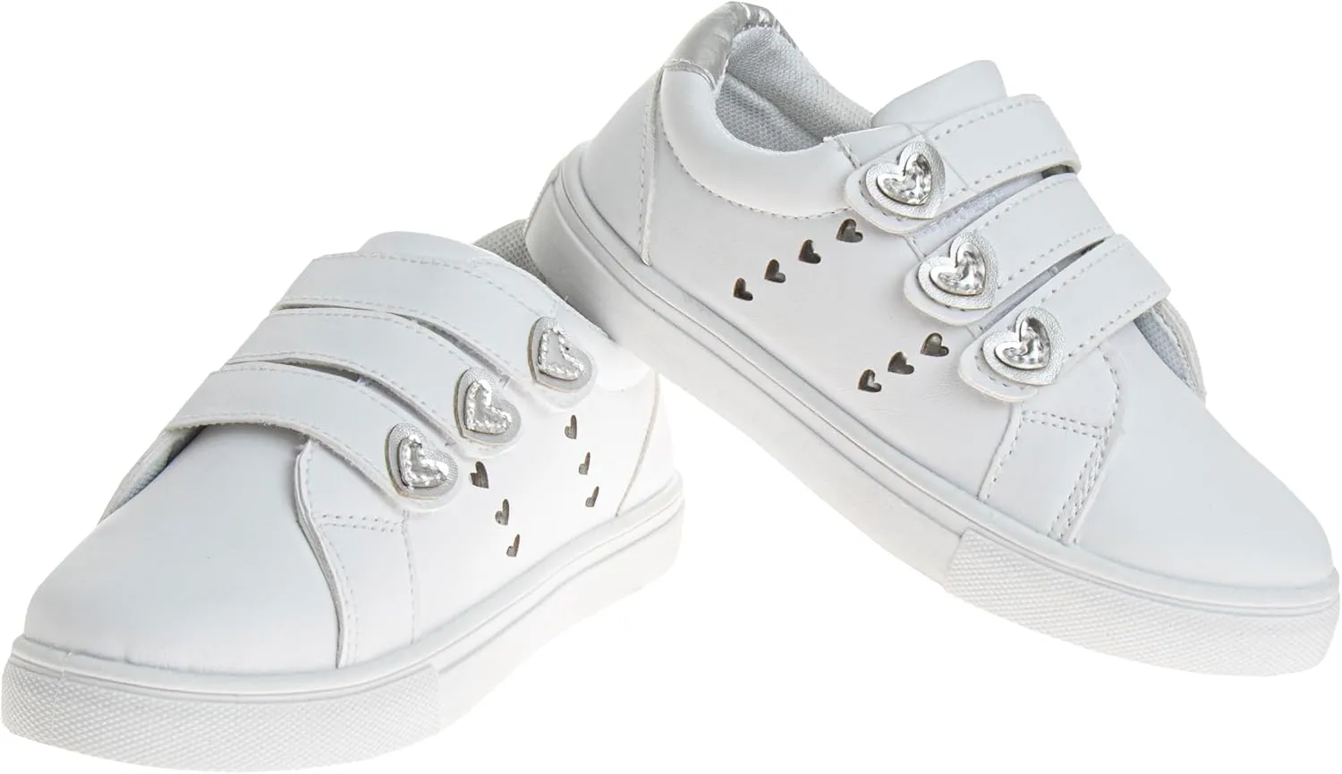 Sneaker Low Top Shoes - Kids Casual Sneakers LowTops Fashion Shoe for Girls (Sizes: 5-10 Toddler / 11-13 Little Kid / 1-4 Big Kid)