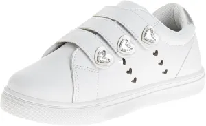 Sneaker Low Top Shoes - Kids Casual Sneakers LowTops Fashion Shoe for Girls (Sizes: 5-10 Toddler / 11-13 Little Kid / 1-4 Big Kid)