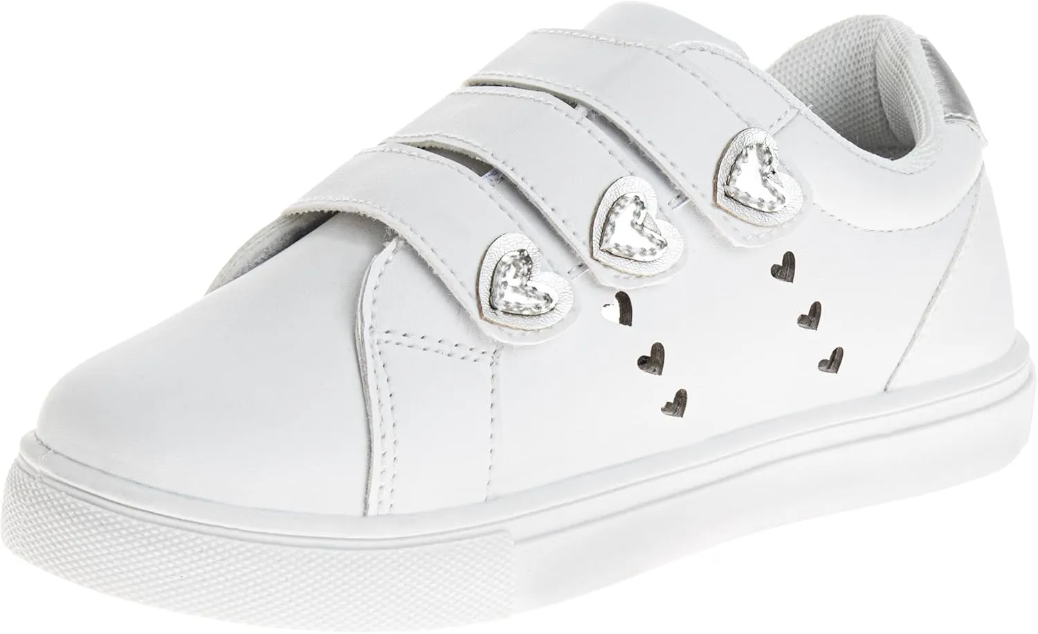 Sneaker Low Top Shoes - Kids Casual Sneakers LowTops Fashion Shoe for Girls (Sizes: 5-10 Toddler / 11-13 Little Kid / 1-4 Big Kid)