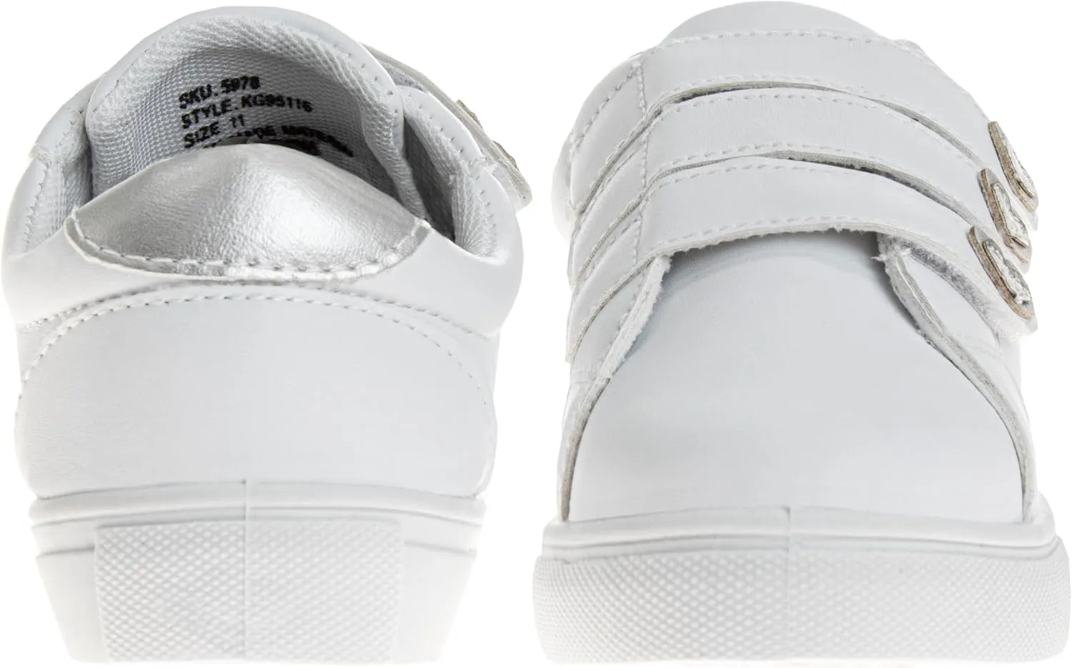 Sneaker Low Top Shoes - Kids Casual Sneakers LowTops Fashion Shoe for Girls (Sizes: 5-10 Toddler / 11-13 Little Kid / 1-4 Big Kid)