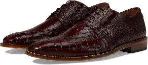 Stacy Adams Men's Gabardo Bike Toe Lace Up Oxford, Cognac, 11