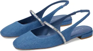 Stuart Weitzman Women's Stefanie Slngback Flat Ballet