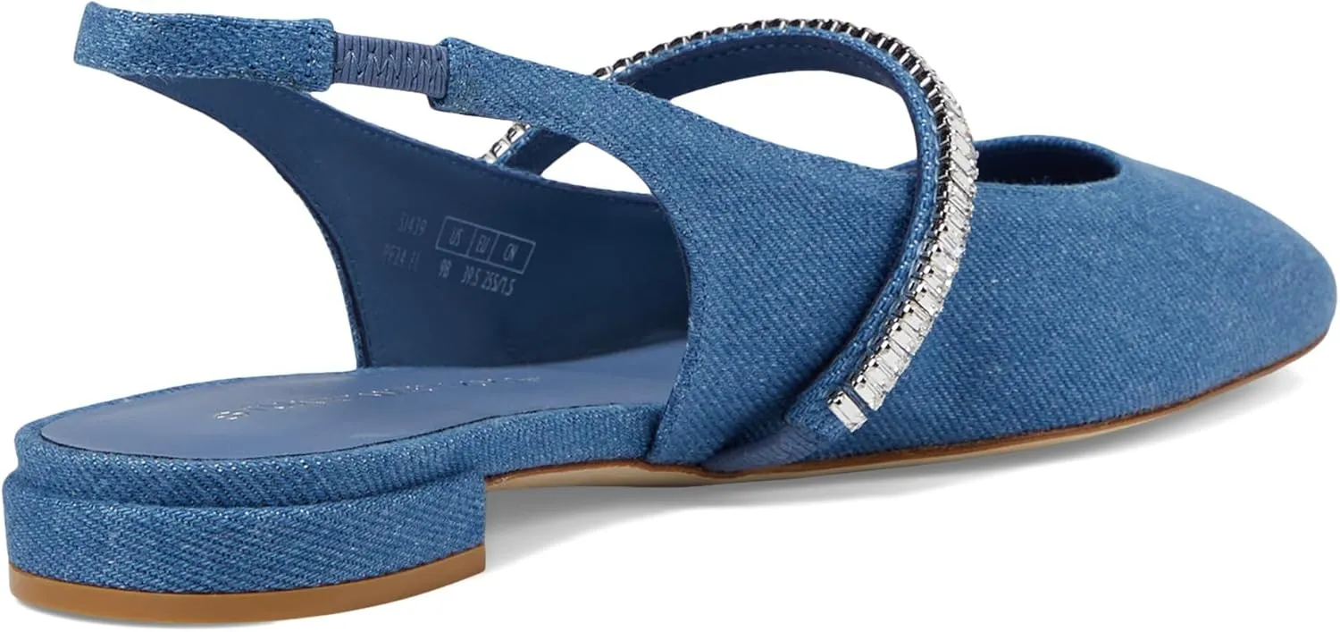 Stuart Weitzman Women's Stefanie Slngback Flat Ballet