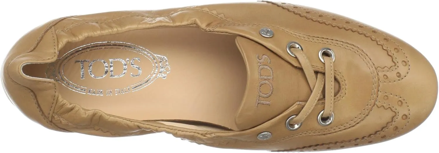 Tod's Women's Wave Lace-Up Flat