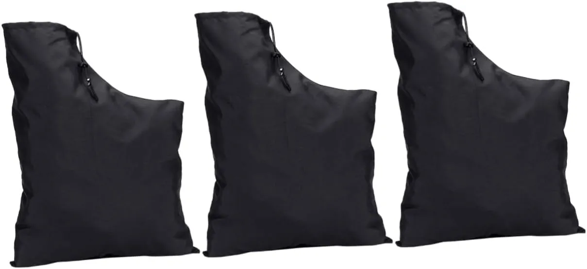Totority 1Pc Capacity Leaf Blower Vacuum Bag Durable Storage for Efficient Garden Cleanup Design for Disposal Black
