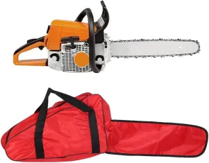 Universal Chain Saw Chainsaw Carrying Bag,Protective Case,Oxford Cloth 85cm / 33.5In,Outdoors Lawn Mower Accessories,for Storing 12in 14in and 16in Chain Saw.