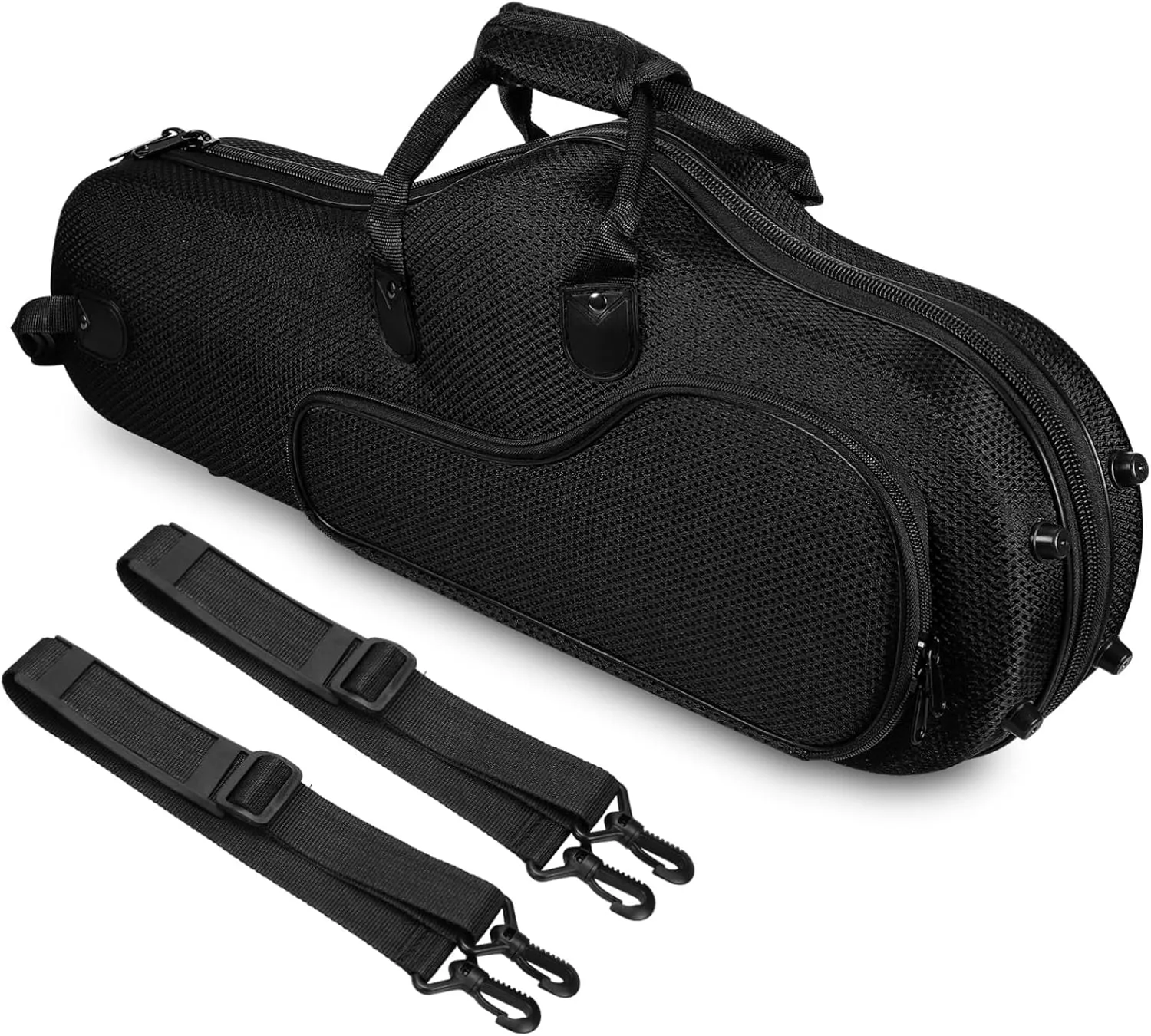 Voice Saxophone Case Lightweight Portable Instrument Bag with Removable Straps for Concerts Music Studios and Schools Durable Protection for Saxophone
