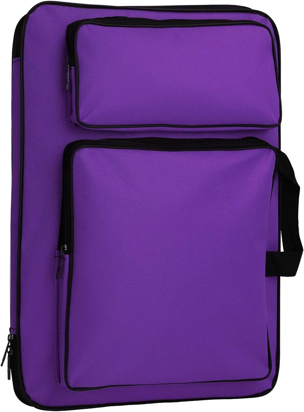 Water-Resistant Artist Portfolio Carry Shoulder Bag with Adjustable Strap 8K Drawing Board Backpack Tote Sketch Pad Art Board Bag Art Supplies Storage Tote Bag Durable Oxford Portfolio Case