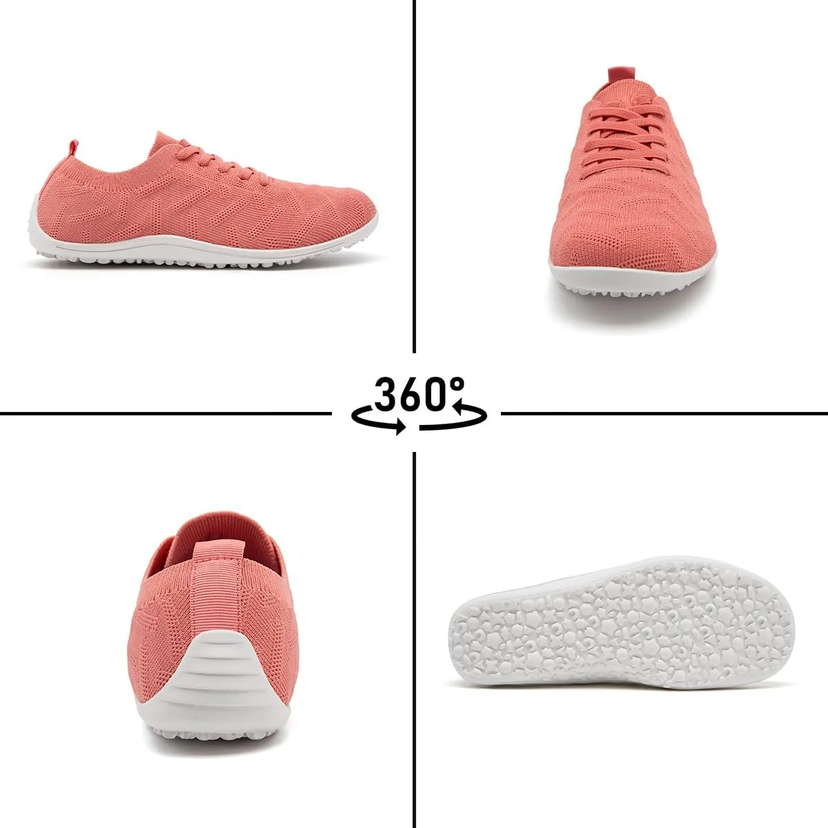 Women Barefoot Shoes Slip-On Lightweight Minimalist Walking Shoes for Travel Hiking Casual Wear Daily Use Zero Drop Thin Sole Soft Breathable Upper