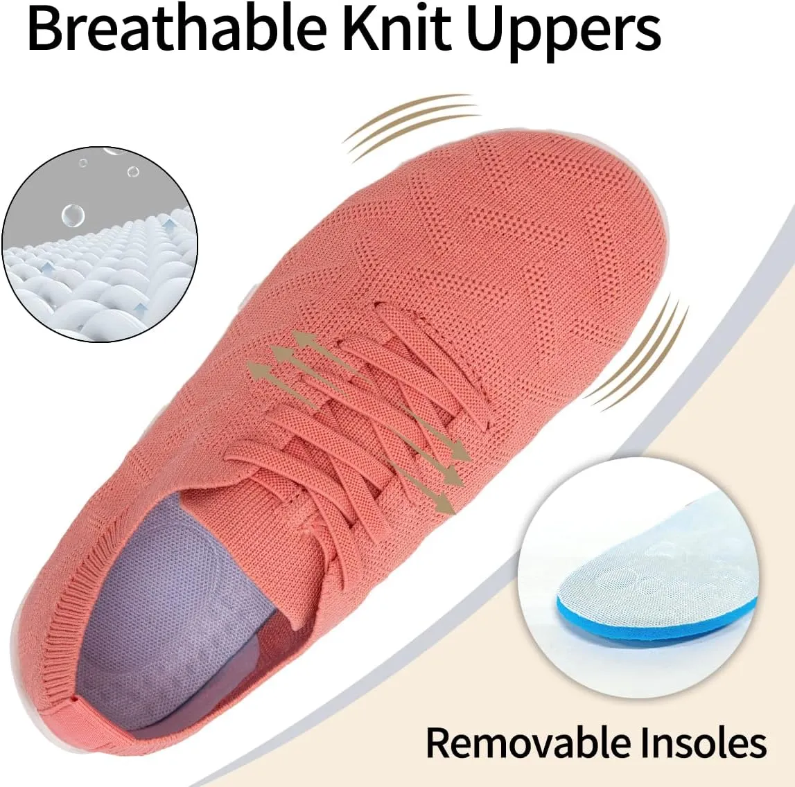 Women Barefoot Shoes Slip-On Lightweight Minimalist Walking Shoes for Travel Hiking Casual Wear Daily Use Zero Drop Thin Sole Soft Breathable Upper