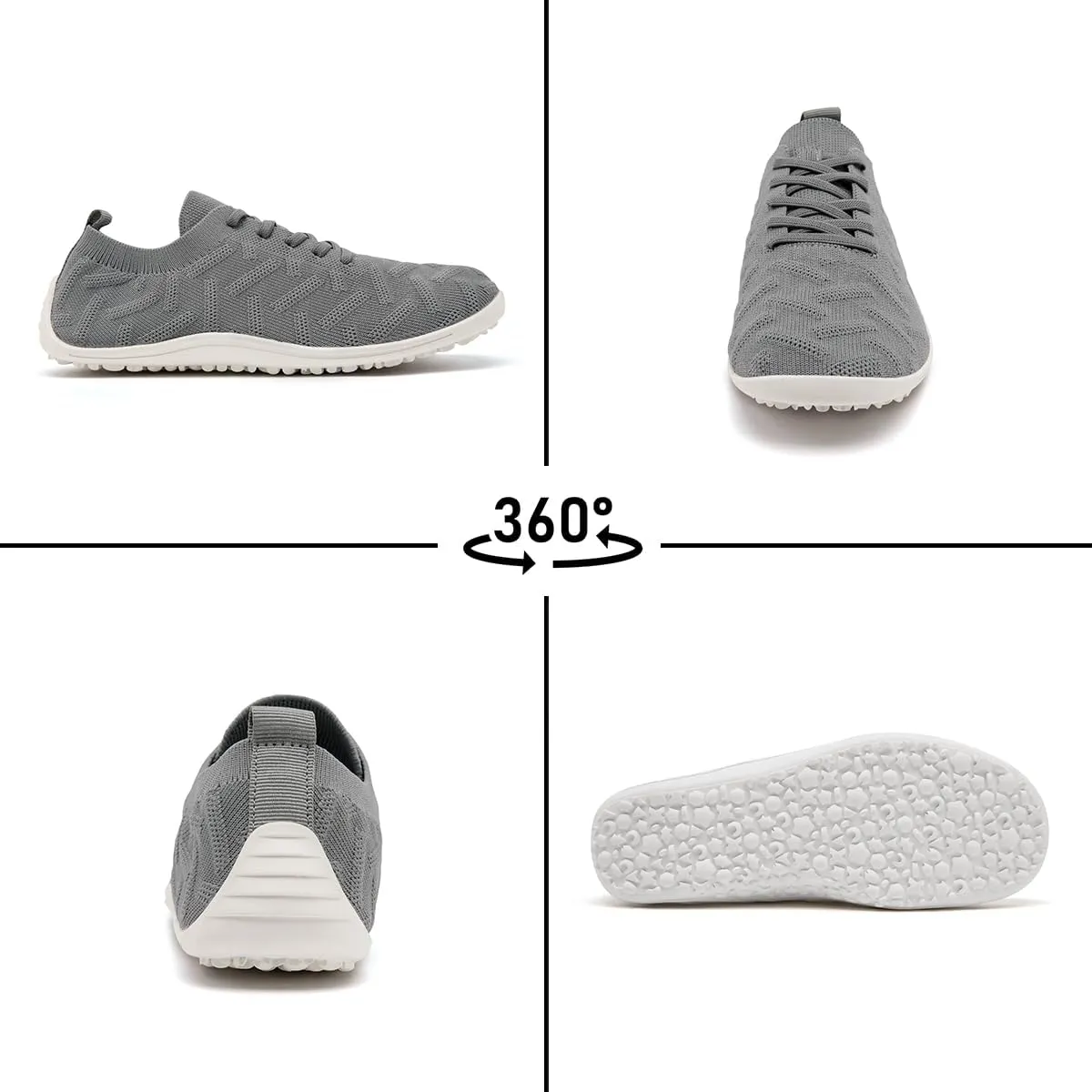 Women Barefoot Shoes Slip-On Lightweight Minimalist Walking Shoes for Travel Hiking Casual Wear Daily Use Zero Drop Thin Sole Soft Breathable Upper