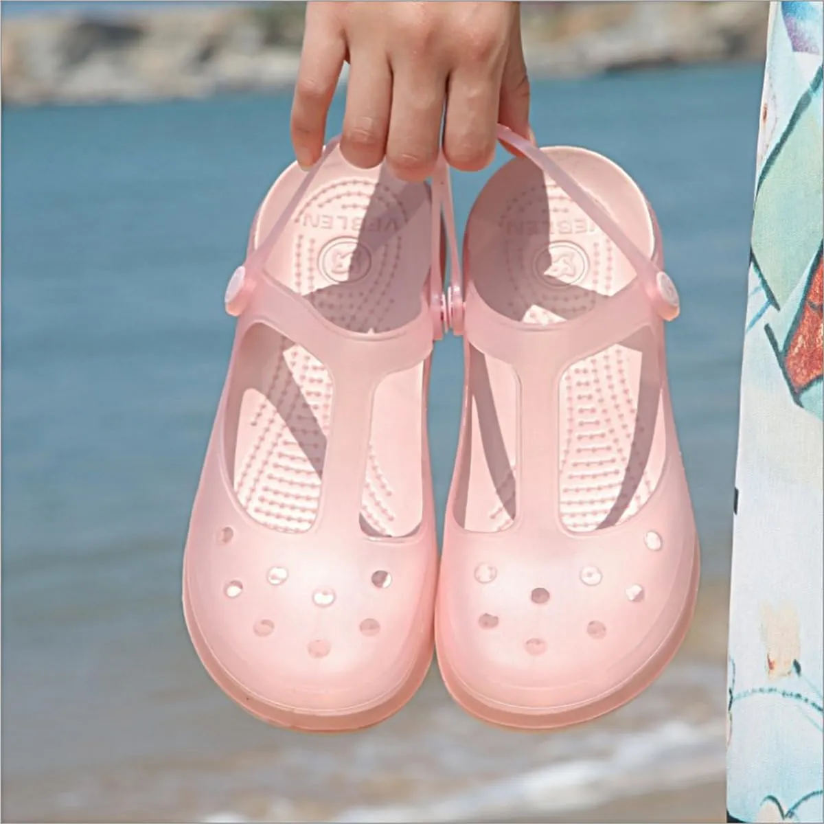 Women's Garden Clogs, Non Slip Platform Mules and Clogs Jelly Hole Shoes