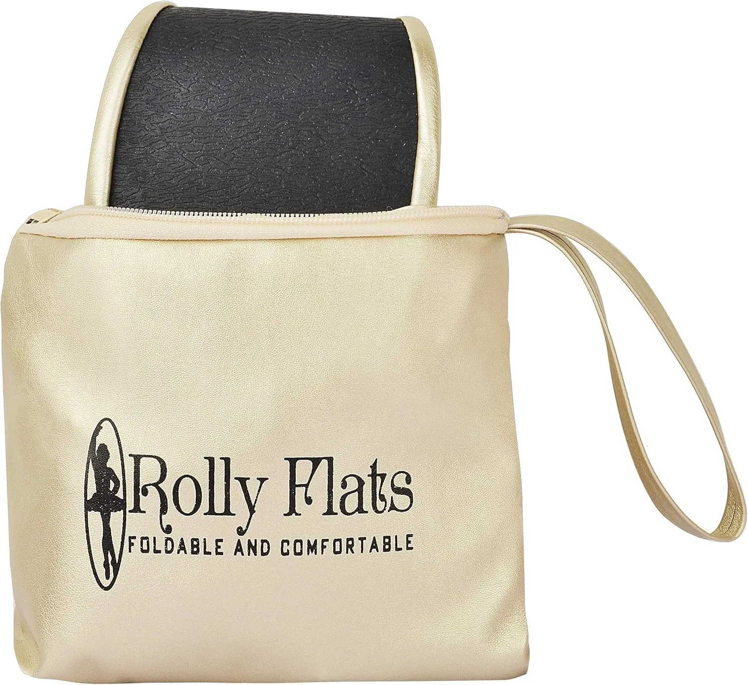 Women's Portable Foldable Ballet Flats Shoes Roll Up Slippers for Travel