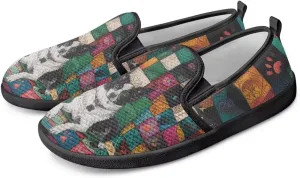 Women's Slip On Fashion Flats Comfortable Dressy Loafer Shoes Round Toe Lightweight Shoes for Office Work Daily Wear Gifts for Mom Wife Sister US Size 6-11