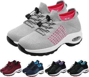 ZWRXW Comfort Wear Orthowear Shoes for Women Men,Arch Support Orthopedic Sneakers Stretch Comfortable Casual Athletic Sneakers Outdoor Lightweight Breathable Walk Shoes